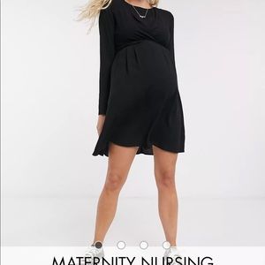 Women’s Black Maternity Dress